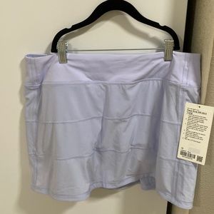 NEW WITH TAG lululemon pace rival MR Skirt *long